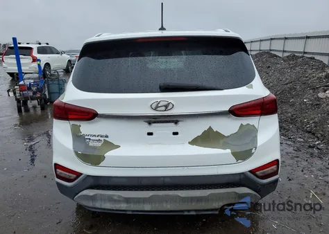 2019 Hyundai Santa Fe Se from USA, damaged, VIN 5NMS23AD4KH072540
